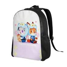 1PC Back To School Backpack Zootopia 2 Daypack Cute Judy And Nick Light Outdoor Sturdy Shoulder Rucksack - Colorful - View 2