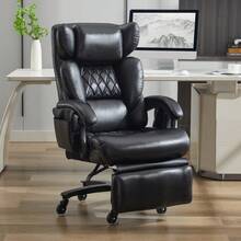 Black + PU Leather + Foam