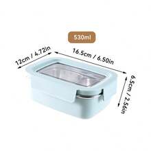 Kotak Bento Stainless Steel 304 untuk Dewasa, Wadah Makan Siang Aman untuk Microwave dengan Tutup, Kotak Makan Siang Logam Anti Bocor untuk Sekolah, Wadah Penyimpanan Makanan Terbagi untuk Persiapan Makanan, Wadah Camilan untuk Perjalanan dan Makan Siang - MultiWarna - View 20