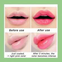 1/5PCS Aloe Vera Lipstick, Long Lasting Nutritious Lip Balm Lips Moisturizer Magic Temperature Color Change Lipstick - 多種口味 - 查看 3