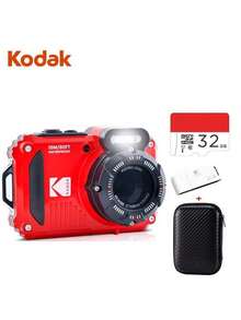 Kodak WPZ2 相机，坚固耐用的数码相机，2.7 英寸屏幕，防水、防震、防尘，1600 万像素，1080P 高清，工业级 - 查看 11