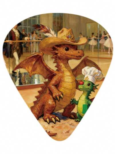 Durable And Damage-Resistant Guitar Picks, Reduce Frequent Replacement, Convenient To Use