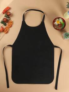 无袖防水绘画围裙，餐巾，美术罩衫 - 彩色 - 查看 4