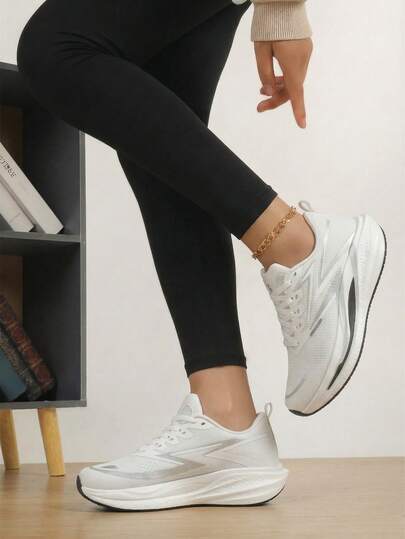 Jifffly 2026 Zapatillas deportivas de primavera para mujer, suela suave y ligera con amortiguación y antideslizante, ideales para gimnasio, correr, maratón, saltar la cuerda