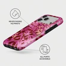 BURGA Case|Orchid Print Case For 17 16 15 14 13 12 11 Pro Max| High Quality| Teenage Girl Gift - 型號1(1台) - 查看 3