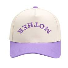 Embroidered Trucker Hat, Color-Block Baseball Cap, Summer Casual Adjustable Adult Style For Women - 粉色 - 查看 10