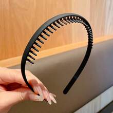 1 faixa de cabelo minimalista preta, acessório para penteados, unissex, faixa de cabelo multifuncional com alto volume, não aperta, adequada para usar ao lavar o rosto, em viagens e aniversários. - Multicolorido - Ver 21