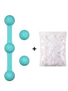 Kẹp silicon từ tính cho nồi chiên không dầu – Chịu nhiệt, có thể tái sử dụng, kẹp từ tính, giá đỡ giấy nướng cho giấy nến, lót và phụ kiện | Có 4 màu, dụng cụ nhà bếp, chất liệu dễ vệ sinh, vật dụng thiết yếu cho gia đình | Dành cho người nội trợ, phụ huynh, sinh viên, người đam mê ẩm thực – Hoàn hảo cho việc chiên không dầu và nướng bánh. - Nhiều màu - Xem 13