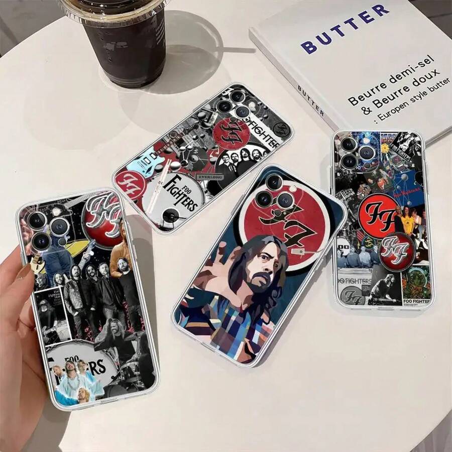 Funda RockBandF-FooF-Fghters para iPhone 171615ProMax11121314ProPlusPhoneCover17Air - Z2 - Ver 1