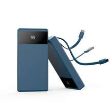 YLYP Portable 10000mAh Power Bank With 3 Built-In Cables, 5 Output Ports, 2 Input Ports, 3A Fast Charging, Compatible With IPhone 17/16/15, Galaxy, And Other Devices, Lightweight And Portable Travel Battery Pack - Multicolor - View 16