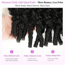Uveous Burmese Curly Wig 13x4 Lace Front Wigs Human Hair Wet And Wavy Pre Plucked HD Transparent Lace Frontal 100% Human Hair Wigs With Natural Color Halloween Season - Natural Black - View 5