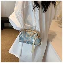 Women Evening Bags - Blue - View 5