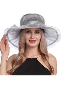 Women Bucket Hat - Grey - View 3
