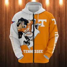 Tennessee Volunteers Hoodies Mascot Printed1 (2) - 彩色 - 查看 2