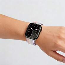 Dây đeo thể thao bằng nylon dệt, tương thích với Apple Watch 10, 42, 46mm, cũng như các phiên bản 9, 8, 7, 6, 5, 4 SE, Ultra 2. Kích thước bao gồm 49mm, 46mm, 45mm, 44mm, 42mm, 41mm, 40mm và 38mm. - 42/44/45/46/49mm - Xem 9