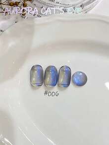 12毫升容量，2026春夏新年系列，闪耀极光冰岛美人鱼蓝光、绿光猫眼新款设计女士礼盒套装，含水晶石玻璃珠猫眼凝胶指甲油。 - 彩色 - 查看 17