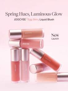 JOOCYEE 蛋肌液体腮红，柔和色调，轻松晕染，精准上妆，打造光彩妆容 - #L04 Grey Pink - 查看 5