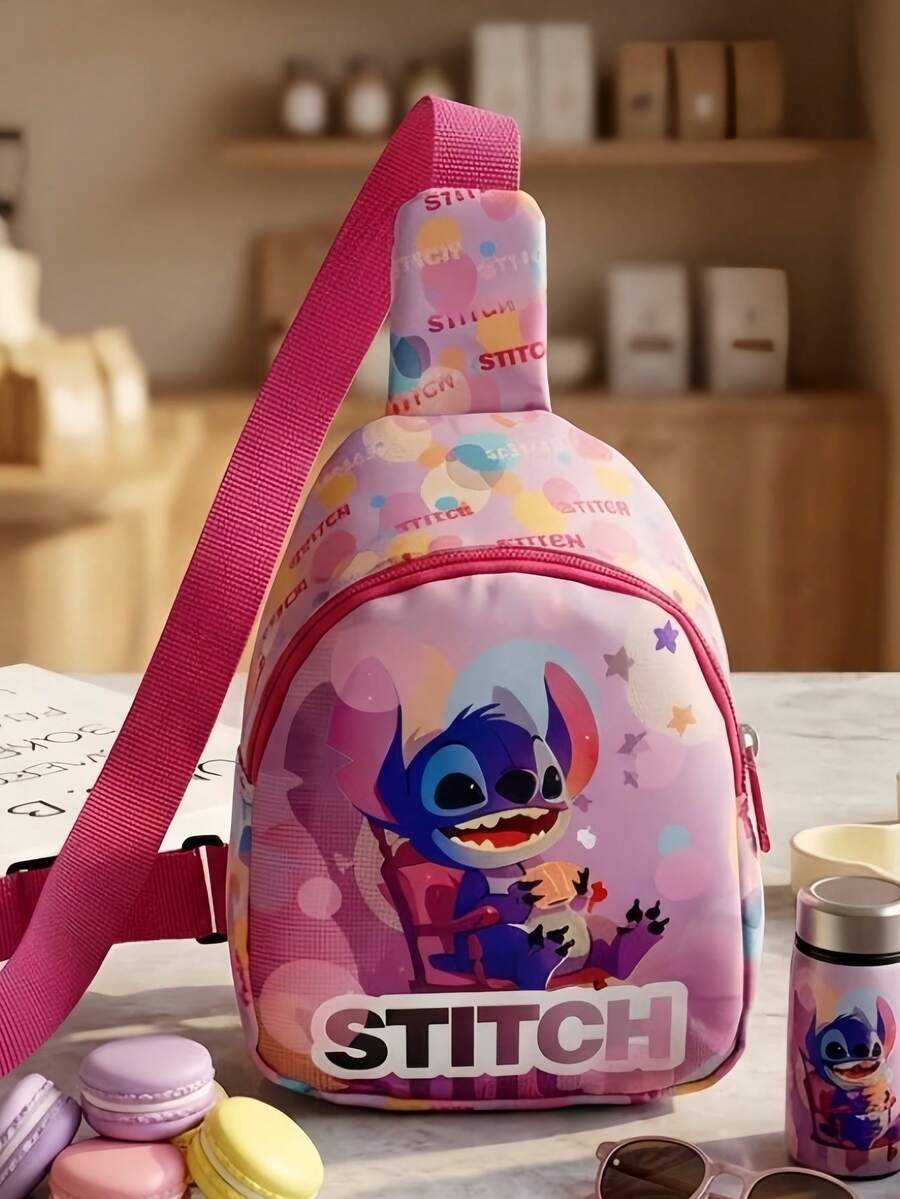 这款以《星际宝贝》为主题的斜挎包专为女性和青少年设计。它品质优良，设计大胆——这款多功能斜挎包配有可调节肩带，可容纳水瓶和个人物品，方便携带和整理。 - 彩色 - 查看 1