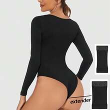 1/3pcs Premium Tight Clothing Extender, Women Bodysuit Length Extender Clips For Comfortable Fit - Multicolor - View 9