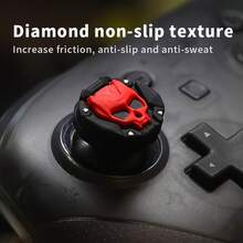 Pelindung Joystick Elite Skull, Kompatibel dengan PS2/3/4/5, /360, Switch Pro Controller dan Switch 2/Joy Con 2, Dapat Diganti, Pemasangan Mudah, Meningkatkan Pengalaman Bermain Game, Praktis dan Elegan, Hadiah Gamer yang Sempurna - View 1