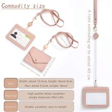 Giá đỡ huy hiệu bằng da PU có khóa tháo lắp nhanh có thể điều chỉnh có thể thu vào có thể tháo rời với móc kim loại xoay thích hợp cho văn phòng, trường học, học sinh, nhân viên để đựng thẻ huy hiệu, thẻ đi lại, thẻ IC và tiền xu, giá đỡ huy hiệu đa chức năng, giá đỡ thẻ tháng, tên có thể sử dụng theo chiều dọc và chiều ngang, có hai ngăn để đựng thẻ và ngăn đựng tiền xu, làm bằng da PU, thích hợp làm quà tặng ngày lễ tình nhân, quà tặng năm mới. Giá đỡ thẻ, ví đựng thẻ, giá đỡ danh thiếp, giá đỡ thẻ tín dụng, dây đeo cổ cho giáo viên có giá đỡ ID, giá đỡ thẻ dành cho phụ nữ, ví mini dành cho phụ nữ, ví đựng thẻ - Xám - Xem 4