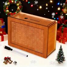 Vintage Money Saving Box, Cash Vault Saving Jar With Target Amount & Number Counter, Money Bank Savings Challenge Box For Adults, 10000 US Dollars Capacity - Màu sáng - Xem 5