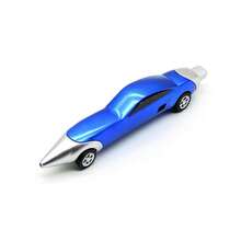 中性汽车造型圆珠笔，学生学习文具笔，创意汽车造型圆珠笔，趣味文具，学生书写笔，黑色中性圆珠笔，圆珠笔，学生奖品，圣诞节/复活节派对礼物 - 彩色 - 查看 17