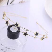 3pcs/2pcs/1pc Sweet Lady Double-Layer Star Headband, Minimalist Hair Hoop - Multicolor - View 10