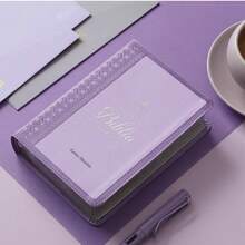 RVR60 Neoclassical Bible, Lilac, Silver Edges, Compact Size, Large Print, Imitation Leather - 單本 - 查看 8