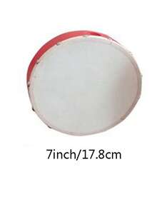 4/6/7/8/9/10 Inch Hand Drum, Wooden Drum, With Drumstick Set, Music Game Toy Percussion Instrument - Multicolor - View 12