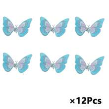 12pcs Embroidered Fragrant Butterfly Decorations, Exquisite Alloy & Stitching Craftsmanship, Delicate Handmade Car Air Vent Decor, Multi-Color Fluttering Butterfly Wings, Embroidered Butterfly Car Decor, Dashboard Accessories, Butterfly Car Accessories, Comes With Residue-Free Adhesive - Butterfly - View 18