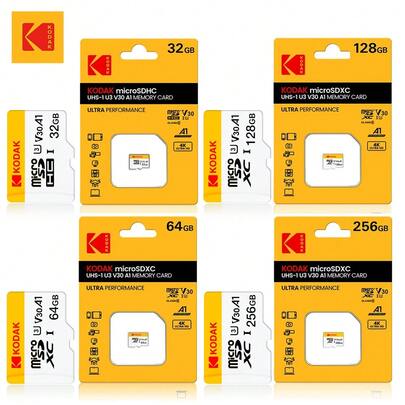 코닥 마이크로 SD 카드 16GB 32GB 64GB 128GB 256GB TF 메모리 카드