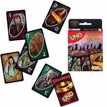Mattel UNO - Trò chơi bài ghép số màu sắc cổ điển - 112 lá bài - Lá bài đặc biệt có thể tùy chỉnh và xóa được - Bao gồm các lá bài hành động đặc biệt - Quà tặng cho trẻ em từ 7 tuổi trở lên, các bộ sưu tập bao gồm Jurassic Park/Ruthless/Minecraft/Super Mario/Hot Wheels/F1 Racing/Lord Of The Rings - Nhiều màu - Xem 23