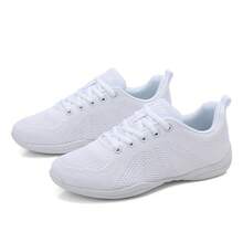 White Cheer Shoes For Women, Suitable For Jumping, Tumbling, Aerobic, Fitness, Dance Training - White - View 4