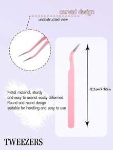 640片蓬松睫毛簇，10D-100D C型卷度，DIY睫毛嫁接，自然浓密，可重复使用，易于佩戴 - C - 查看 9