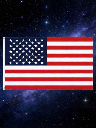 2026 Hot-Selling American Flag 150x90cm Standard Size, High-Quality Polyester Weather-Resistant Fade-Proof Double-Sided Printing, 50 Stars + 13 Stripes, Brass Grommets Double-Stitched Edges, Garden Flags For 4th Of July Memorial Day Veterans Day Presidents' Day Mother's Day Father's Day, Outdoor Decor For Flagpole Yard Balcony Sports, Mardi Gras Easter Porch Decor, Patriotic Home Decor