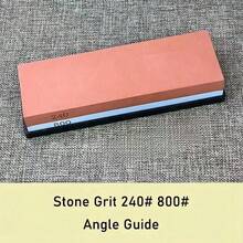 Dụng cụ mài dao hai mặt bằng đá dầu, đá mài nước hai mặt - dụng cụ mài dao - đế chống trượt (đá mài + miếng đệm silicon) - Nhiều màu - Xem 13