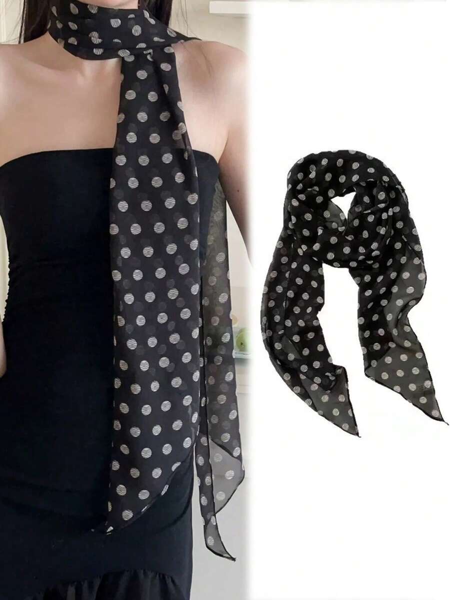 Khăn lụa in họa tiết da báo phong cách Y2K, thắt lưng dài bản hẹp, phụ kiện denim dành cho nữ, cà vạt, thắt lưng, khăn trang trí cho tiệc tùng và ngày Valentine, phụ kiện thời trang.