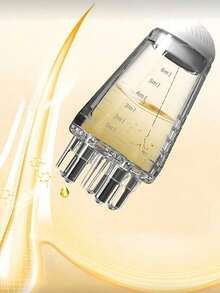 1 lược mini đa năng, dùng để mát-xa da đầu, thoa serum kích thích mọc tóc, tinh chất, dung dịch dưỡng tóc, dầu xả, tinh dầu – Giúp đưa dung dịch hoặc dầu đến chính xác chân tóc. - chai tinh dầu - Xem 2