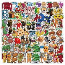 102pcs Italian Brain Rot Stickers, TungTungTungTungTung Sahur Stickers, Funny Creative Abstract Stickers - A - View 6