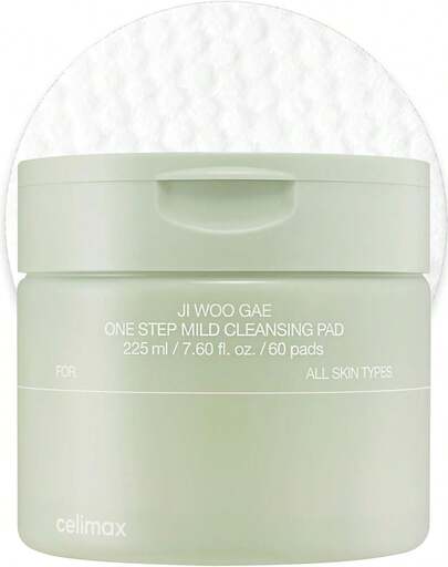 Celimax Ji.Woo.Gae Heartleaf BHA Peeling Pad – Almohadillas Exfoliantes Coreanas 2 en 1 – 60 Toallas con BHA (Ácido Salicílico) y Ácido Hialurónico – Exfoliación Suave + Hidratación Profunda – Ideal para Piel Sensible, Grasa o con Brotes – Minimiza Poros, Suaviza la Textura, Sin Irritación – Skincare Coreano