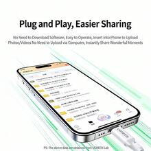 UGREEN Type-C 讀卡機 SD/TF 二合一，支援 UHS-I/II 專業卡，高速適用於 iPhone 16/15 系列、iPad、安卓手機、MacBook 及 CCD 相機 - 查看 5