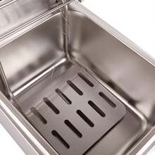 Silver Master Electric Deep Fryer, Stainless Steel, 6 Liter Capacity, With Adjustable Temperature, Removable Design And Large Capacity For Commercial Use - Silver - View 7