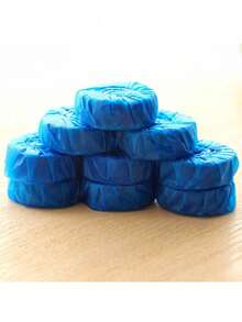 12Pcs Automatic Toilet Cleaner Tablets - Low Odor, Fresh, Perfect For Plastic Surfaces, Easy To Use, Suitable For Home Hygiene, Powerful Toilet Cleaner, Suitable For Tough Stains, Long-Lasting Deodorizer - 藍色 - 查看 8