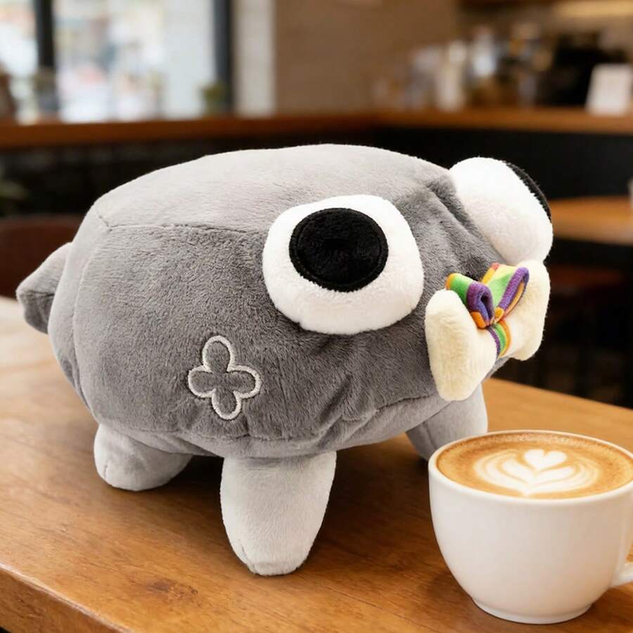 New Arrival Plush Doll 2026 – Dandy's World Designer Plush Doll | Artistic Collection Stuffed Animal Set | High-Quality Suede Abstract Art Plushie | Cute Aesthetic Room Decor For Teens & Adults | Christmas Thanksgiving Gift Idea - 卵石 - 查看 1