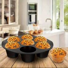 Khuôn nướng silicon đa năng, thích hợp dùng với nồi chiên không dầu - Khuôn bánh kem và bánh cupcake có thể gấp gọn, khuôn làm bánh trứng và khay - Lý tưởng cho đám cưới và Giáng sinh - Nhiều màu - Xem 5