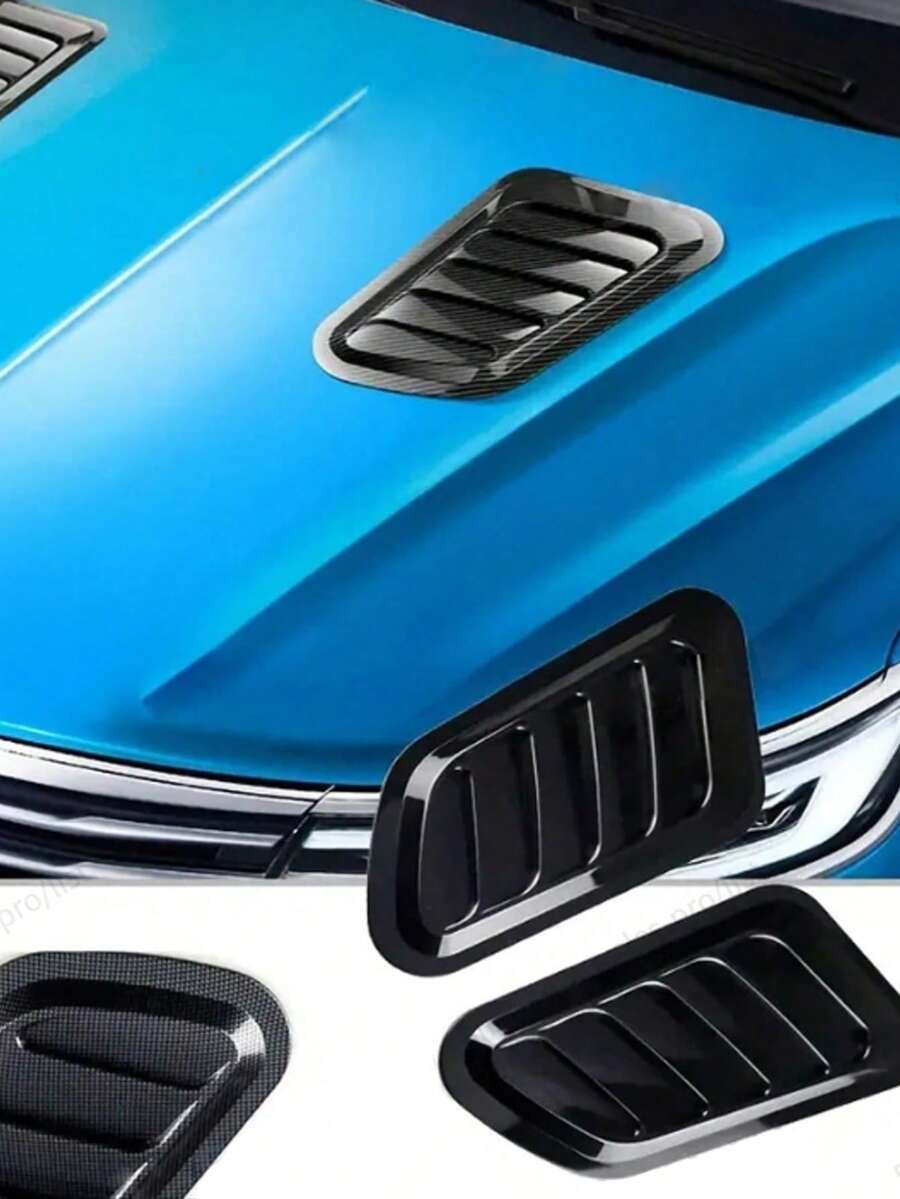 2 Stück Haifischkiemen-Simulationsdesign Auto Hauben Dekorative Accessoires, Autoteile, Hochzeitsutensilien, Außendekorationszubehör - A - Übersicht 1