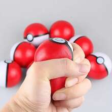 1pc Poké Ball, Handmade Transformable Miniature Ball, Slight Defects, Poké Ball Model, Anime Figure, Pocket Monster Pet, Cute Doll, Birthday Gift - Multicolor - View 11