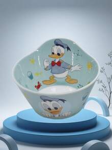 1 bộ đồ ăn bằng melamine hình vịt Donald hoạt hình Disney, quà tặng sinh nhật cho gia đình, đẹp và bền, dễ thương. - Nhiều màu - Xem 13
