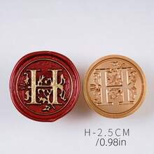 1 con dấu sáp kiểu cổ điển, bộ 26 chữ cái, thích hợp cho việc làm thủ công DIY, sổ lưu niệm, thiệp mời đám cưới, phong bì và bao bì quà tặng. - niêm phong - Xem 17